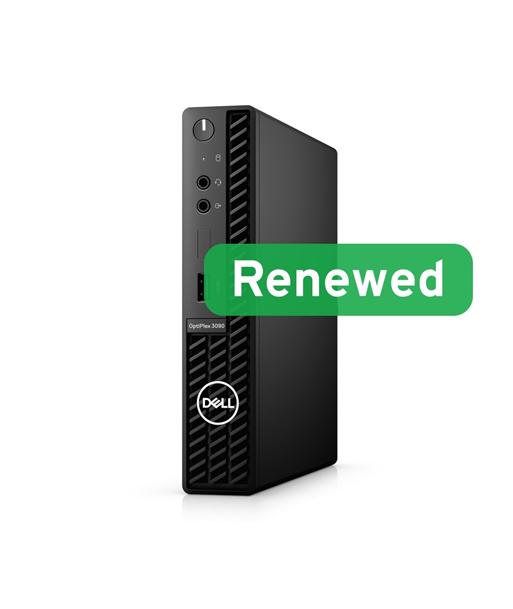Dell, Grade A, OptiPlex 3090, i5‑10500T, 8GB, 256GB NVMe, Intel UHD Graphics 630, W11 Pro, DELL Renewed