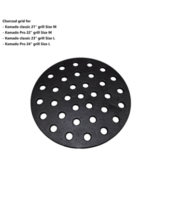 TunaBone | Charcoal Grid for Kamado 21/22/23/24"