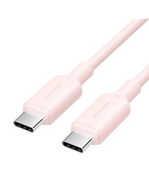 CABLE USB-C TO USB-C/1M PINK TRCPF VENTION