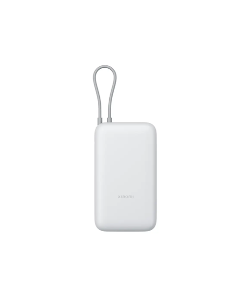 Xiaomi Power Bank 20000mAh (Integrated Cable) | 20000 mAh | Light Gray
