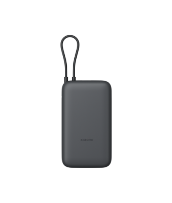 Внешний аккумулятор Xiaomi 20000mAh (Integrated Cable) | 20000 mAh | Dark Gray