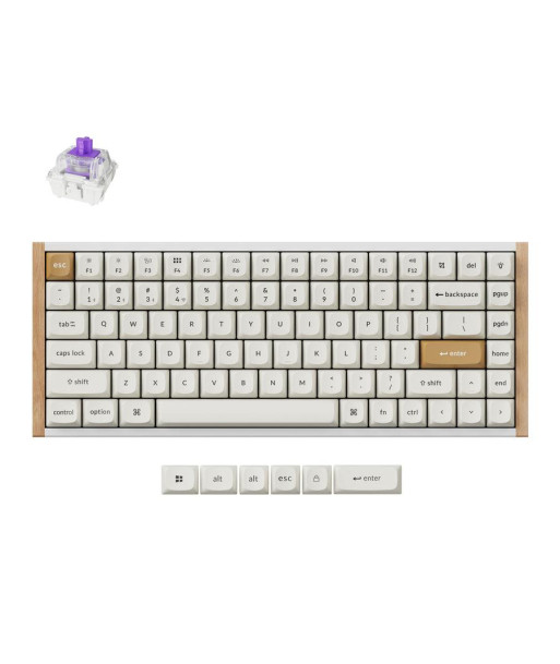 Juhtmevaba klaviatuur K2 HE SPECIAL ED./WHITE K2H-Q1 KEYCHRON