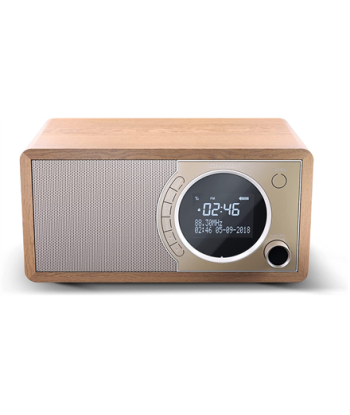 Sharp DR-450(BR) Digital Radio, FM/DAB/DAB+, Bluetooth 4.2, Alarm function, Brown, Sharp, Digital Radio, DR-450(BR), Bluetooth
