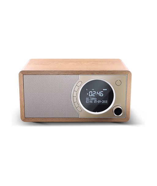 Sharp DR-450(BR) Digital Radio, FM/DAB/DAB+, Bluetooth 4.2, Alarm function, Brown, Sharp, Digital Radio, DR-450(BR), Bluetooth
