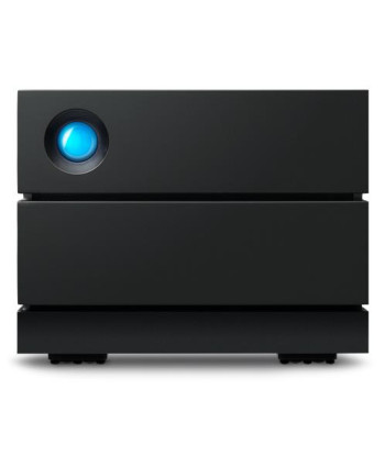 External HDD LACIE 2big RAID 16TB USB 3.1 Drives 2 Black STHJ16000800