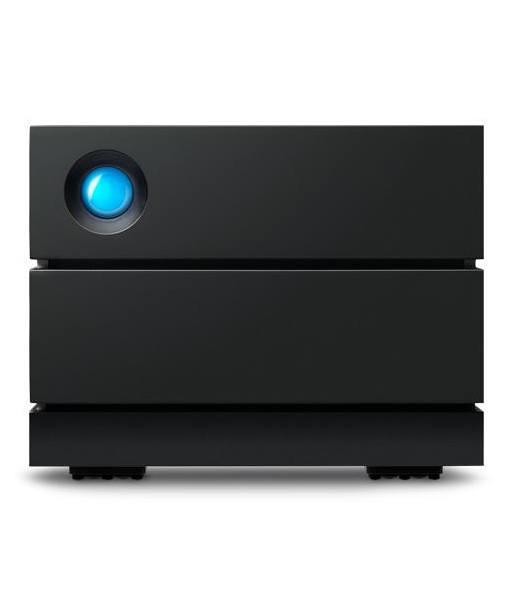 External HDD LACIE 2big RAID 16TB USB 3.1 Drives 2 Black STHJ16000800