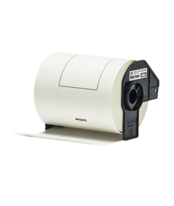 Brother, DK-11247, Black on White, 180 labels per roll, 10.3 x 16.4 cm