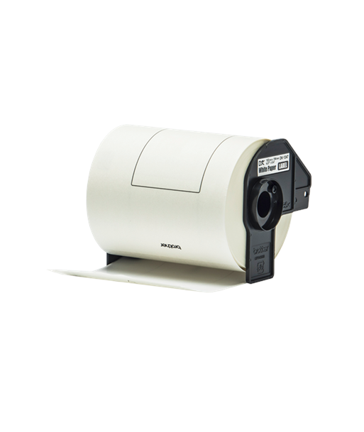 Brother, DK-11247, Black on White, 180 labels per roll, 10.3 x 16.4 cm