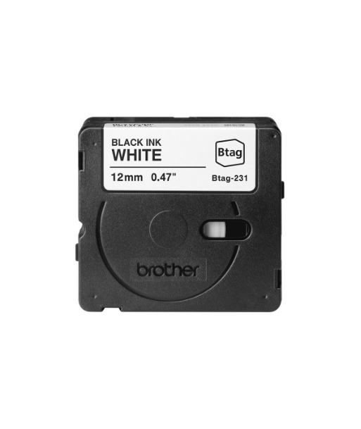 Brother BTAG-231 | Black on White | Btag