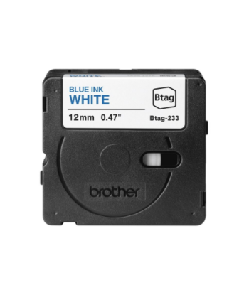 Brother BTAG-233 | Blue on White | Btag