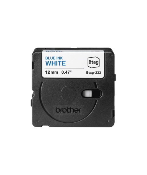 Brother BTAG-233 | Blue on White | Btag