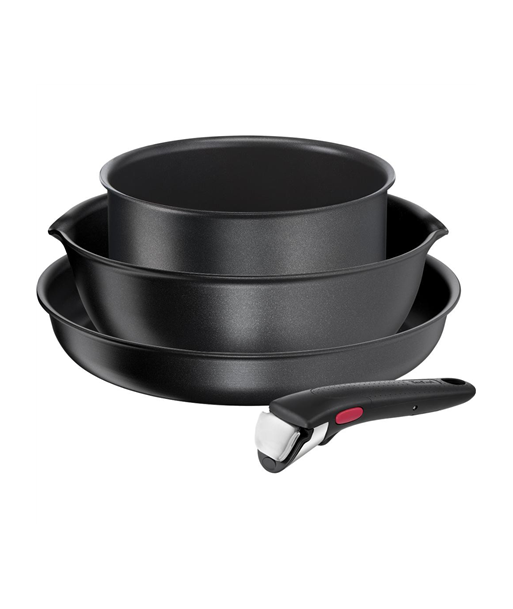 TEFAL Pots and pans set, 4 pcs, L7629453 Ingenio Daily Chef, Frying, Diameter 18/22/26 cm, Suitable for induction hob