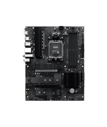 PRO B840-S EVO WIFI6E, MSI Processor family AMD, Processor socket AM5, Supported hard disk drive interfaces SATA, M.2, Number