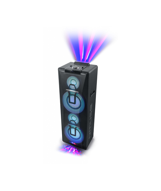 Muse, Party Box Double Bluetooth CD Speaker, M-1990 DJ, 1000 W, Bluetooth, Black, Portable, Wireless connection