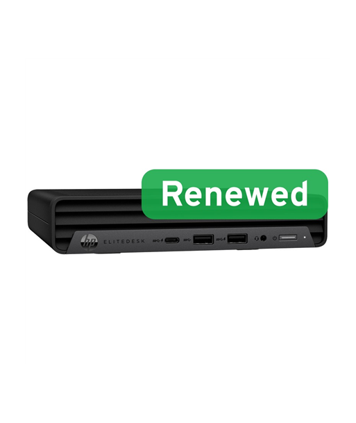 HP, Grade A, EliteDesk 800 G6, i5-10500, 16GB, 256GB SSD, Intel UHD Graphics 630, W11 Pro, HP Renewed