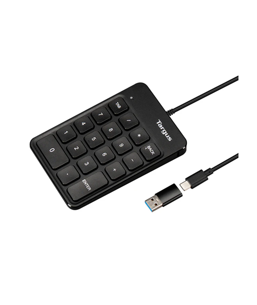 Targus USB Wired Keypad, Black