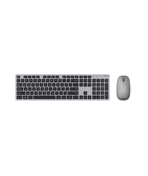 Asus, W5000, Keyboard and Mouse Set, Wireless, Mouse included, EN, Grey, 460 g