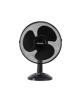 Вентилятор Mesko, Fan, MS 7309, Black, Diameter 30 cm, Number of speeds 3, Oscillation, 40 W, No