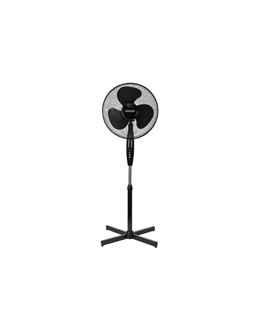 Напольный вентилятор Mesko, Fan, MS 7311, Black, Diameter 40 cm, Number of speeds 3, Oscillation, 45 W