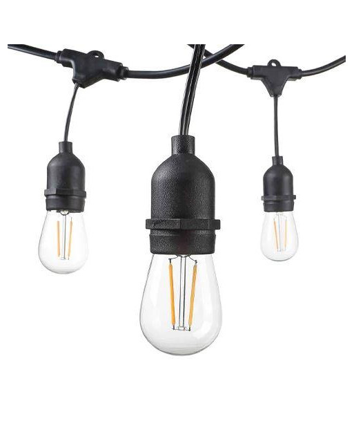 LAMP LED GARLAND GARDEN STRING/E27 15M VS-631 VISIONAL