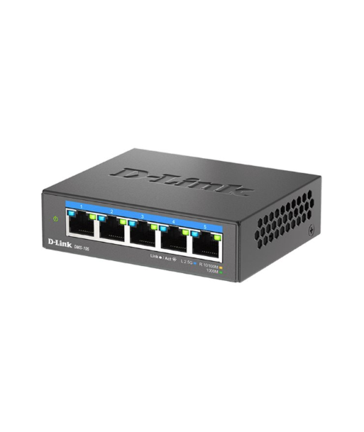 D-LINK DMS-105/E 5-Port 2.5G Multi-Gigabit Desktop Switch | D-Link