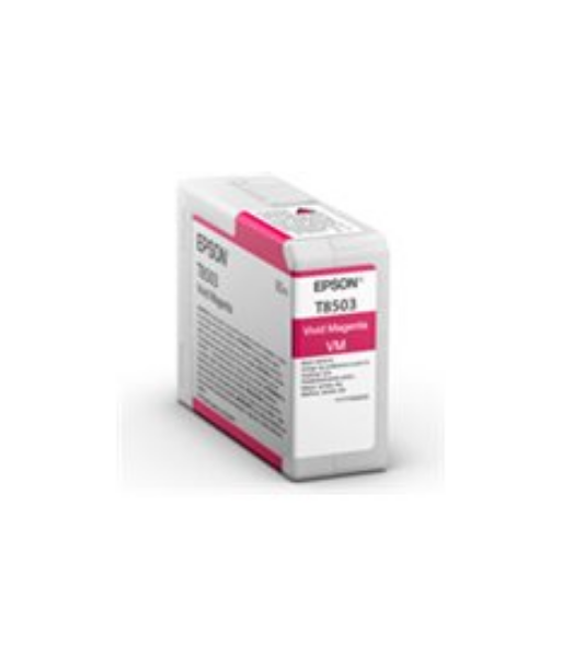 Epson T85030N Singlepack ink, Vivid Magenta, Epson Epson, T8503, Epson T8503 - vivid magenta - original - ink cartridge, Ink