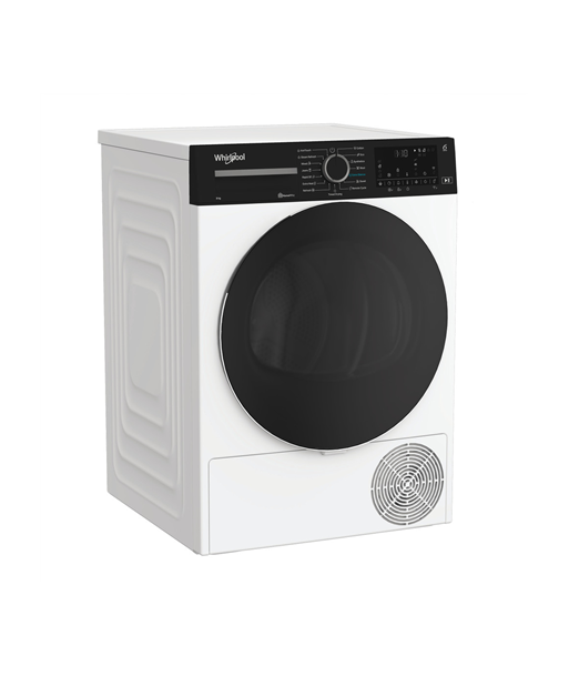Whirlpool Dryer Machine, WP C8 WBS EE, Energy efficiency class C, Front loading, 8 kg, Digital, Depth 61 cm, Steam function