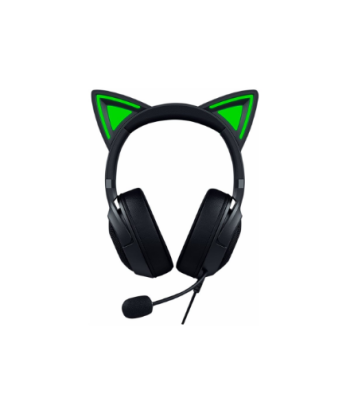 Kõrvaklapid Razer, Kraken Kitty V2, Yes, Wired, On-Ear, USB Type A, Black