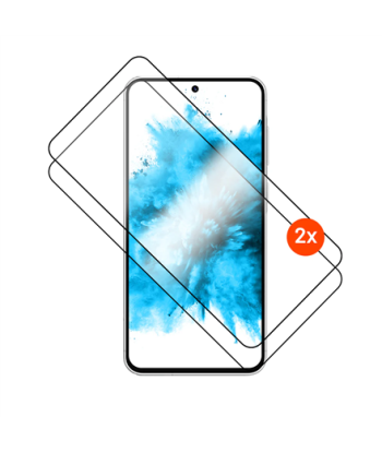 FIXED Full Cover 2,5D Tempered Glass with applicator for Samsung Galaxy A57 5G, 2 pcs, black, Fixed Full Cover 2.5D, Screen