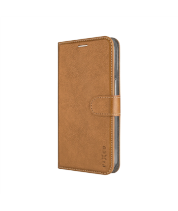 Fixed Opus, Book Case, Samsung, Galaxy A37 5G, Synthetic leather, Brown