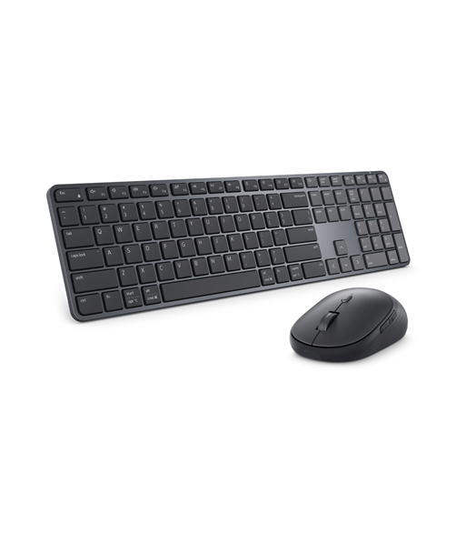 Dell Pro 7 Slim Keyboard and Mouse, KM726, Keyboard and Mouse Set, Wireless, Mouse included, Russian, Bluetooth, Black