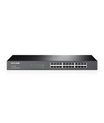 TP-LINK 24-Port Gigabit Rackmount Switch TL-SG1024 10/100/1000 Mbps (RJ-45), Unmanaged, Rackmountable, Ethernet LAN (RJ-45)