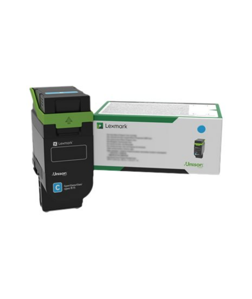 Tooner Lexmark CS632, CX635 Cyn Rtn 11.7K Cartridge, Lexmark 75M2XC0, Lexmark - cyan - original - toner cartridge - LCCP, LRP