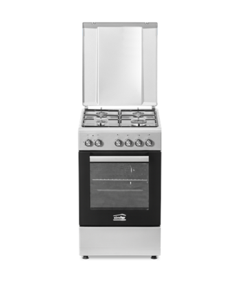 Simfer, Cooker, 5405SERGG, Hob type Gas, Oven type Electric, Stainless steel, Width 50 cm, Electronic ignition, Depth 60 cm
