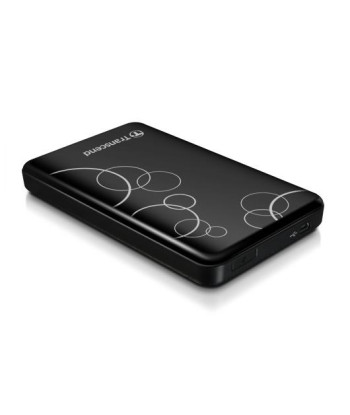 External HDD TRANSCEND StoreJet 1TB USB 3.0 Colour Black TS1TSJ25A3K
