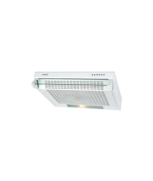 Õhupuhasti CATA, F-2060, Conventional, Energy efficiency class C, Width 60 cm, 195 m³/h, Mechanical control, LED, White
