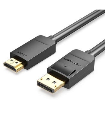 CABLE DP TO HDMI 2M/BLACK HADBH VENTION