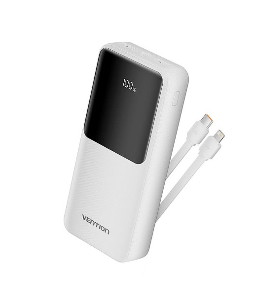 Akupank powerbank USB 20000MAH 22.5W/WHITE FHPW0 VENTION