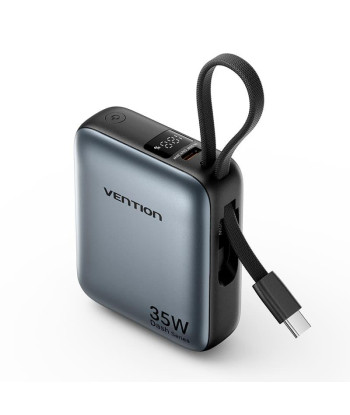 Внешний аккумулятор USB 10000MAH 35W/MINI GRAY FHEH0 VENTION