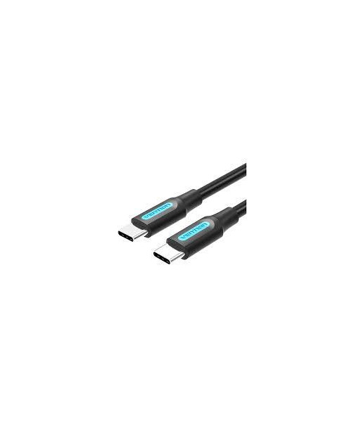 CABLE USB-C TO USB-C/1M BLACK COSBF VENTION