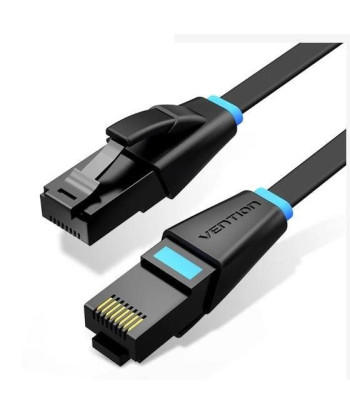PATCH CABLE CAT.6 UTP/3M BLACK IBJBI VENTION