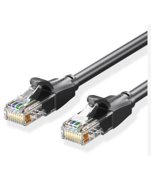 PATCH CABLE CAT.6 UTP/30M BLACK IBEBT VENTION