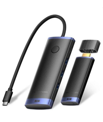 NB ACC DOCKING STATION 6IN1/USB-C 0.15M TPVBB VENTION