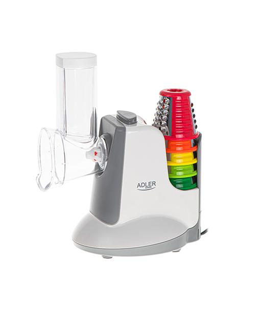 Adler, Vegetable Slicer, AD 4815, White/Grey, 150 W