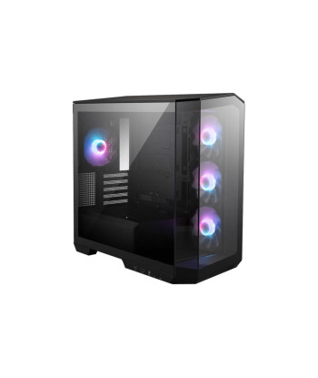 Case MSI MidiTower Case product features Transparent panel Not included MicroATX Colour Black MAGPANOM100RPZ