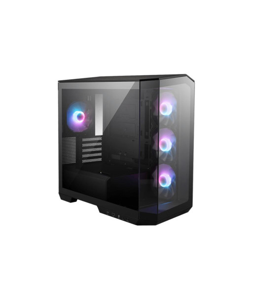 Case MSI MidiTower Case product features Transparent panel Not included MicroATX Colour Black MAGPANOM100RPZ