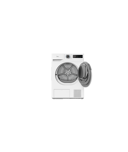 Midea, Dryer, MD110H70/W-HR, Energy efficiency class E, Front loading, 7 kg, LED, Depth 60 cm, White
