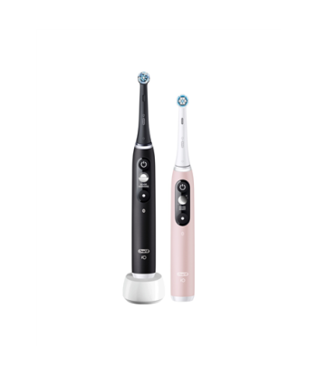 Зубная щетка Oral-B, iO6 DuoPack, Rechargeable, For adults, Number of brush heads included 2, Number of teeth brushing modes 5