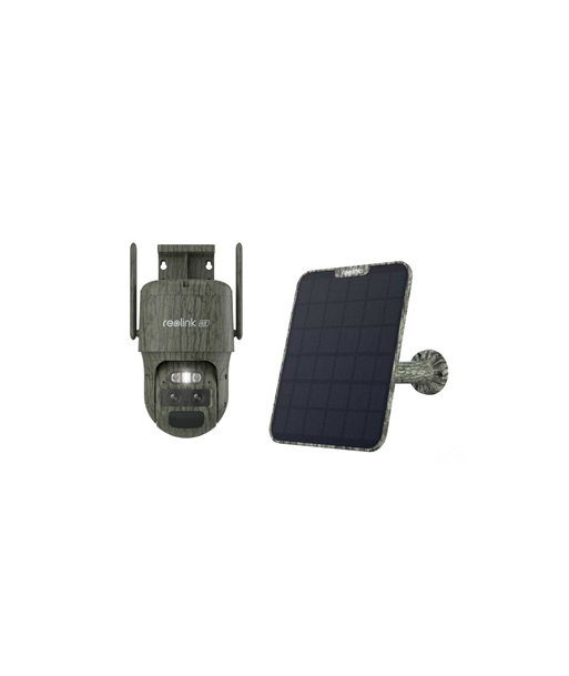 Reolink TrackMix Series G770 with Solar Panel 2 4G LTE Dual-Lens Battery Security Camera