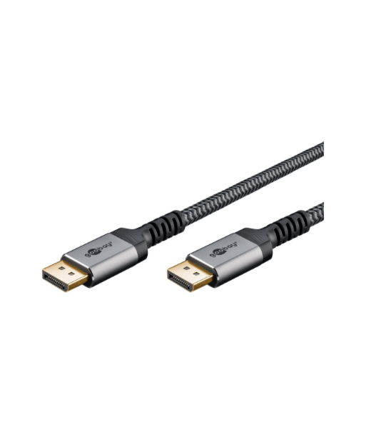 Goobay, DisplayPort Cable 2.0/2.1, 54 Gbit/s, 75680, DisplayPort to DisplayPort